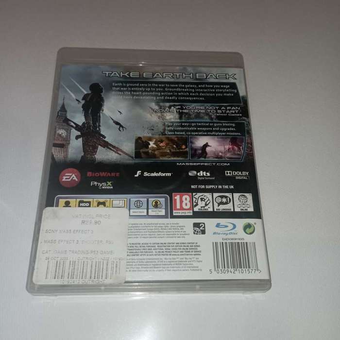 Mass Effect 3 [PS3]  **CIB**